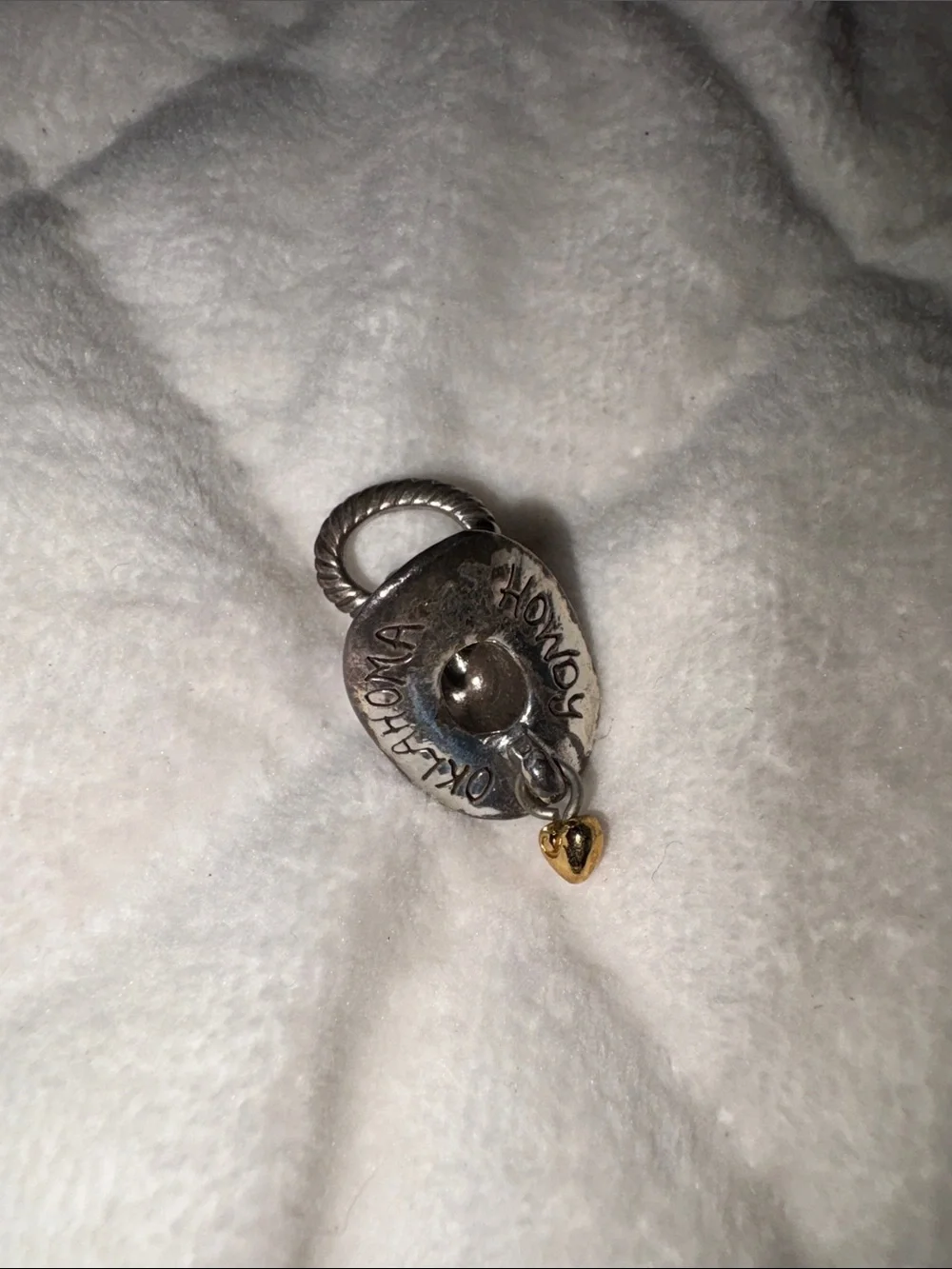 Brighton Oklahoma cowboy hat charm